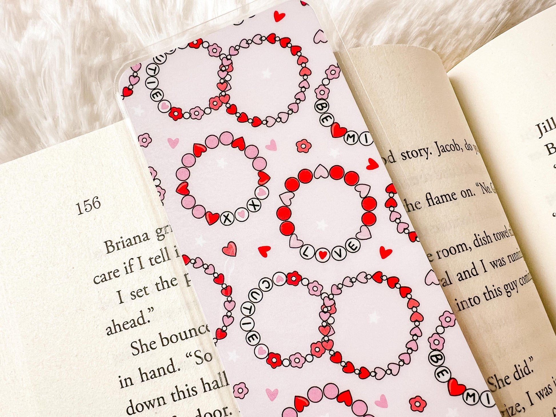 Valentine's Day Hearts & Flowers Bookmark Collection | Valentine's Day Bookmark | Gift for Reader | Hearts Bookmark | Floral Bookmark