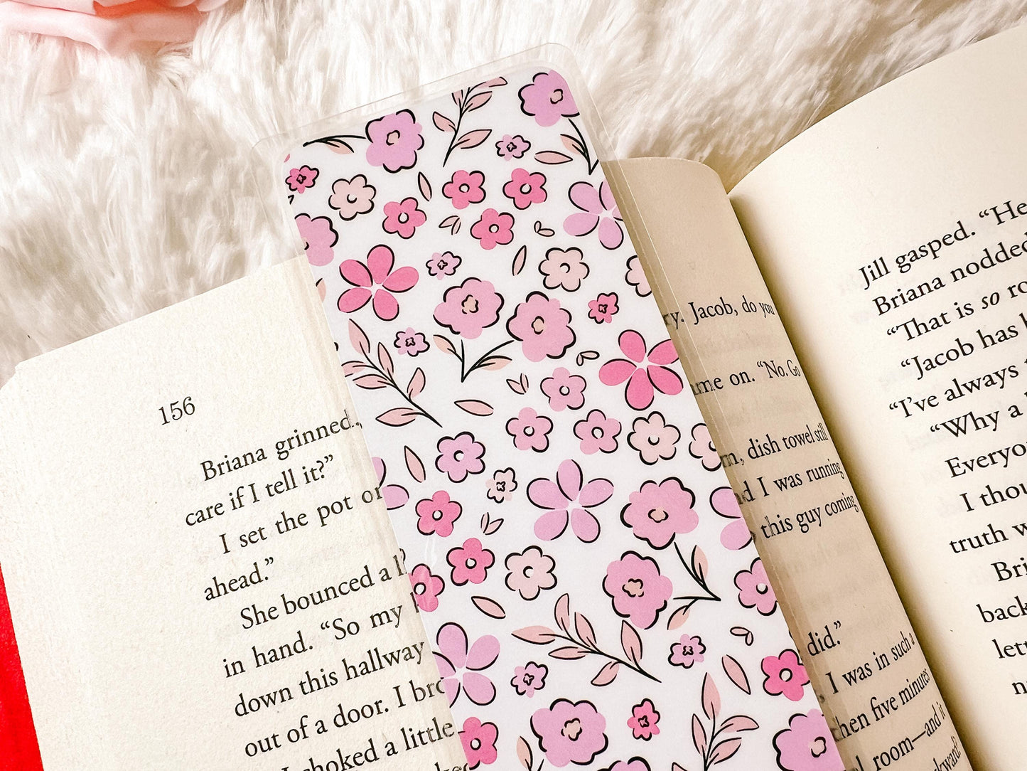 Valentine's Day Hearts & Flowers Bookmark Collection | Valentine's Day Bookmark | Gift for Reader | Hearts Bookmark | Floral Bookmark