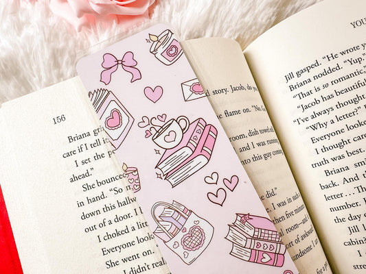 Valentine's Day Books Bookmark | Valentine's Day Bookmark | Gift for Reader | Bookish Bookmark | Book Lover Bookmark