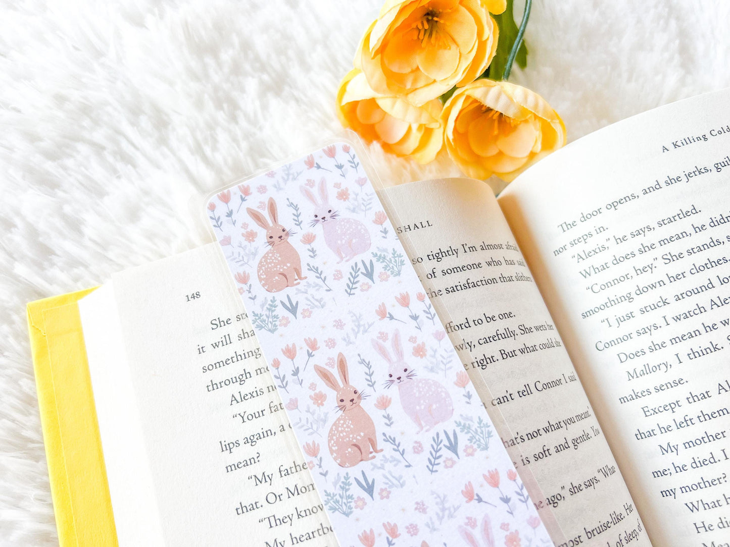 Floral Easter Bookmark Collection | Spring Bookmark | Gift for Reader | Easter Bookmark | Bookish Bookmark