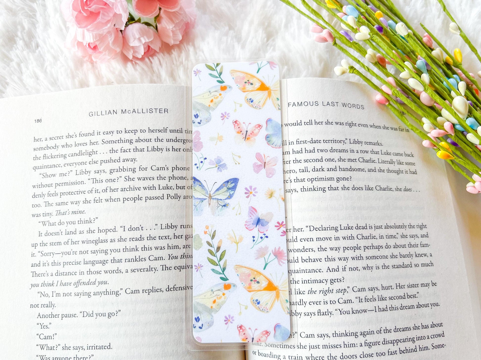 Spring Bookmark Collection | Spring Bookmarks | Gift for Reader | Easter Bookmark | Bookish Bookmark