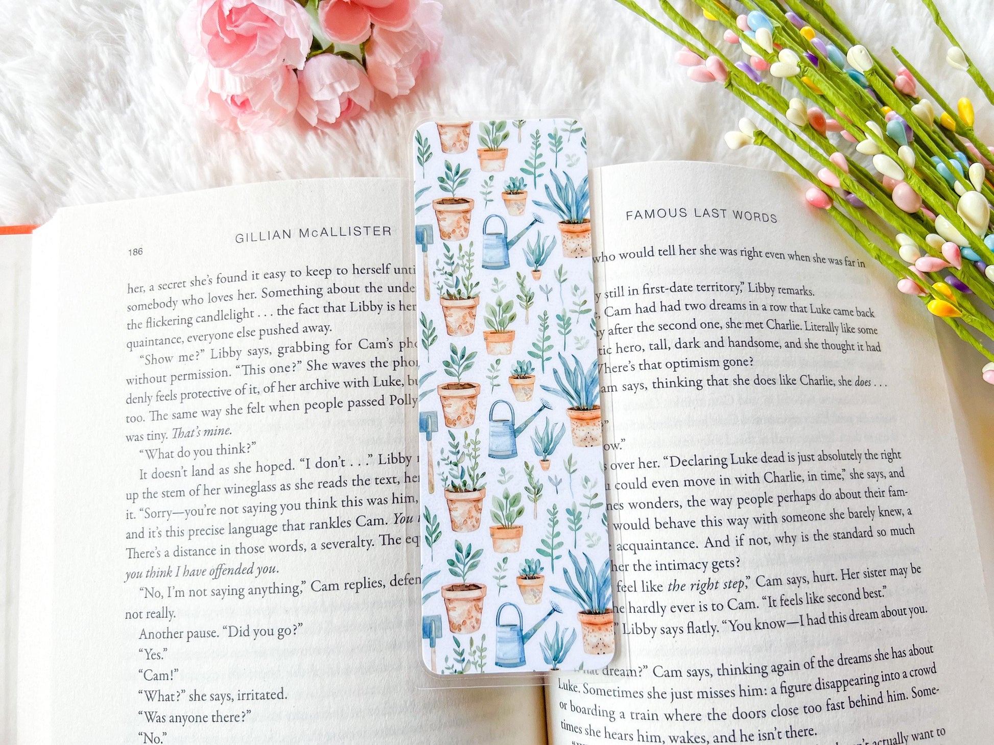 Spring Bookmark Collection | Spring Bookmarks | Gift for Reader | Easter Bookmark | Bookish Bookmark