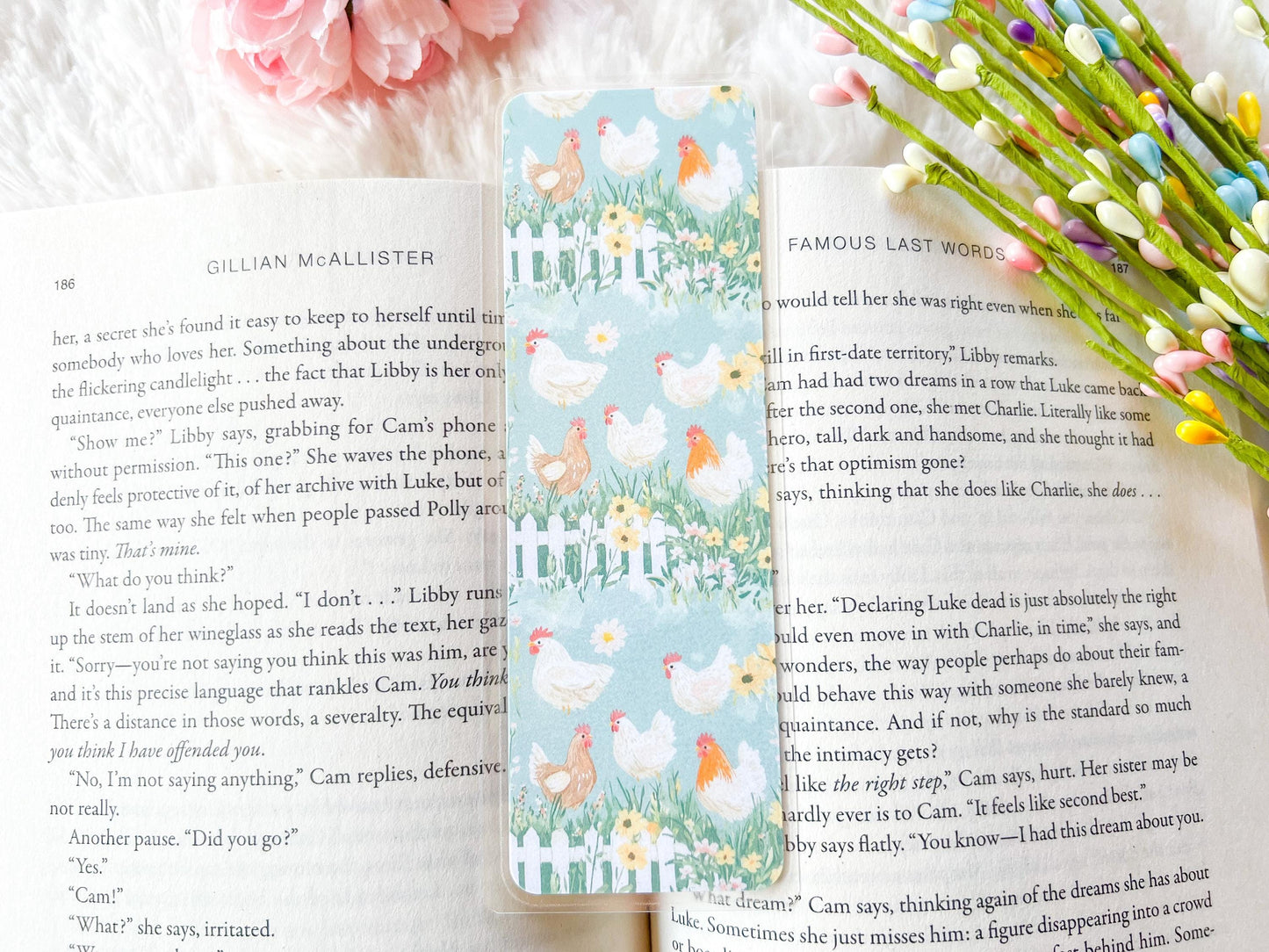 Farmhouse Bookmark Collection | Spring Bookmarks | Gift for Reader | Farmhouse Bookmark | Bookish Bookmark