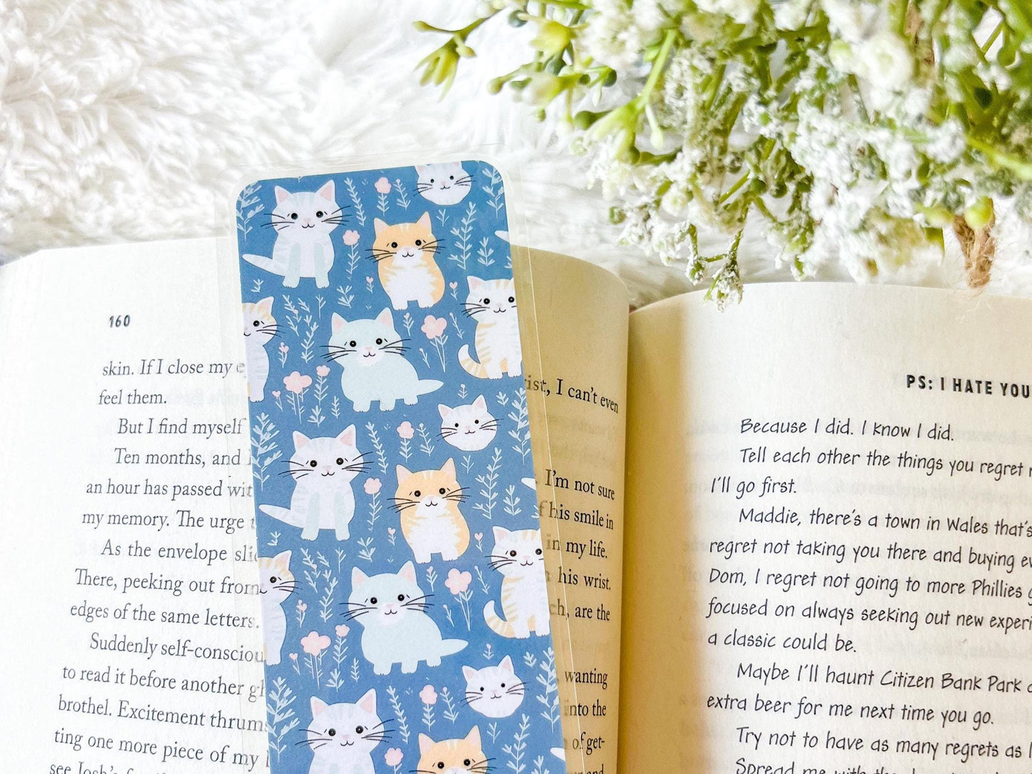 Cute Cats & Books Bookmark Collection | Cats Bookmark | Bookworm Gift | Gift for Reader | Gift for Book Lover | Gift for Cat Lover
