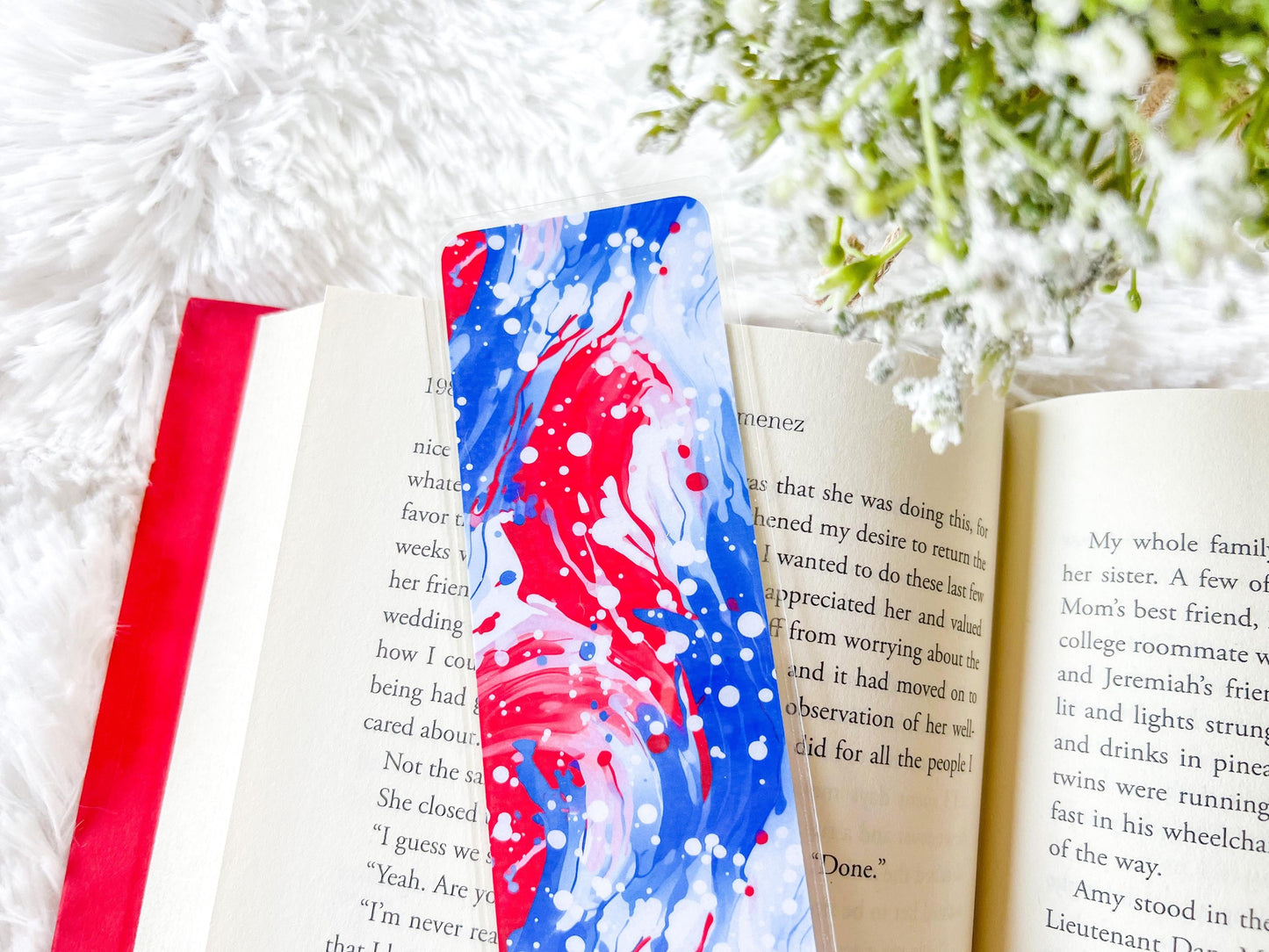 Patriotic Red, White & Blue Bookmark Collection | Bookworm Gift | Gift for Reader | Gift for Book Lover | 4th of July Bookmark