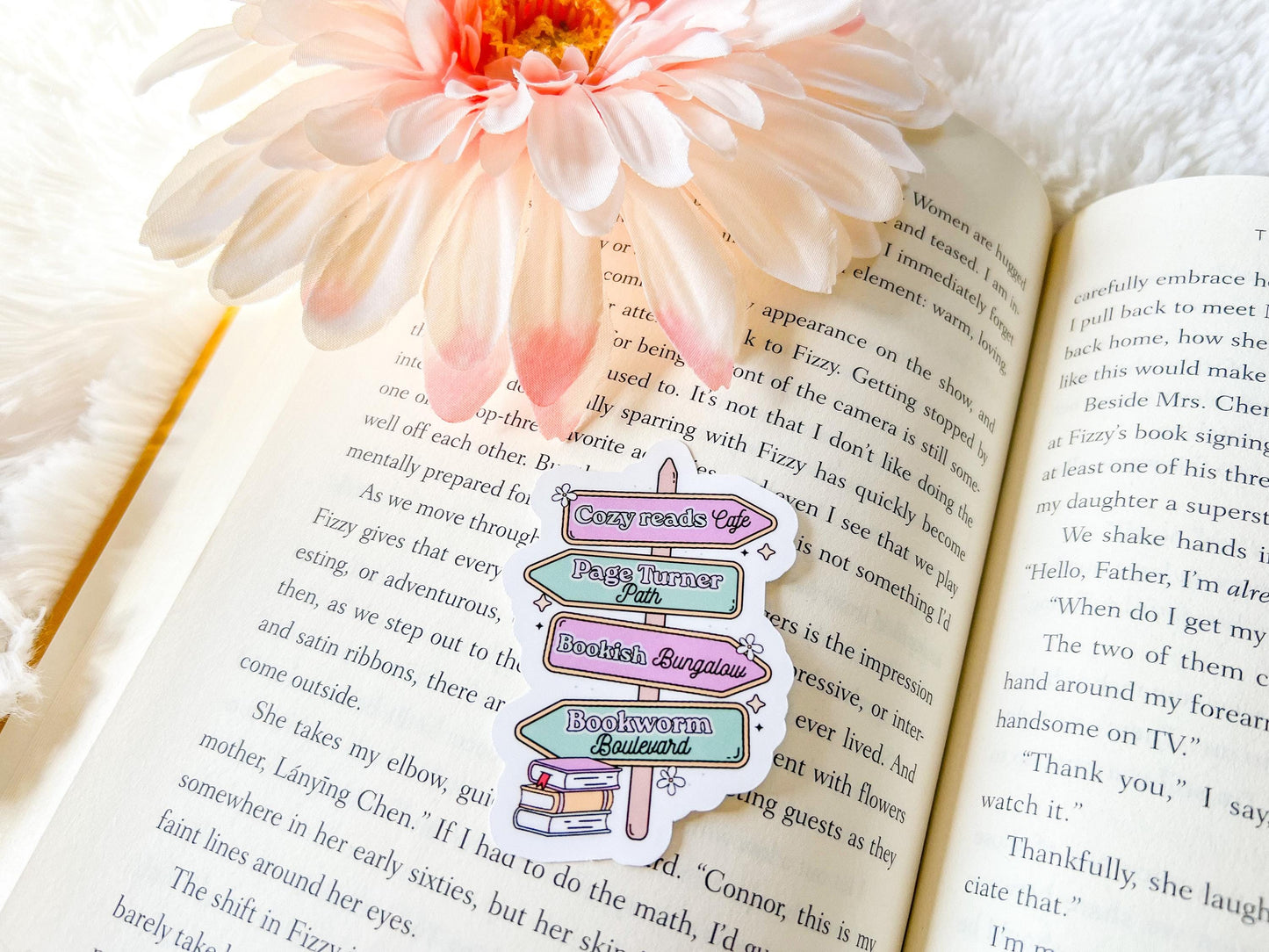 Summer Bookworm Stickers