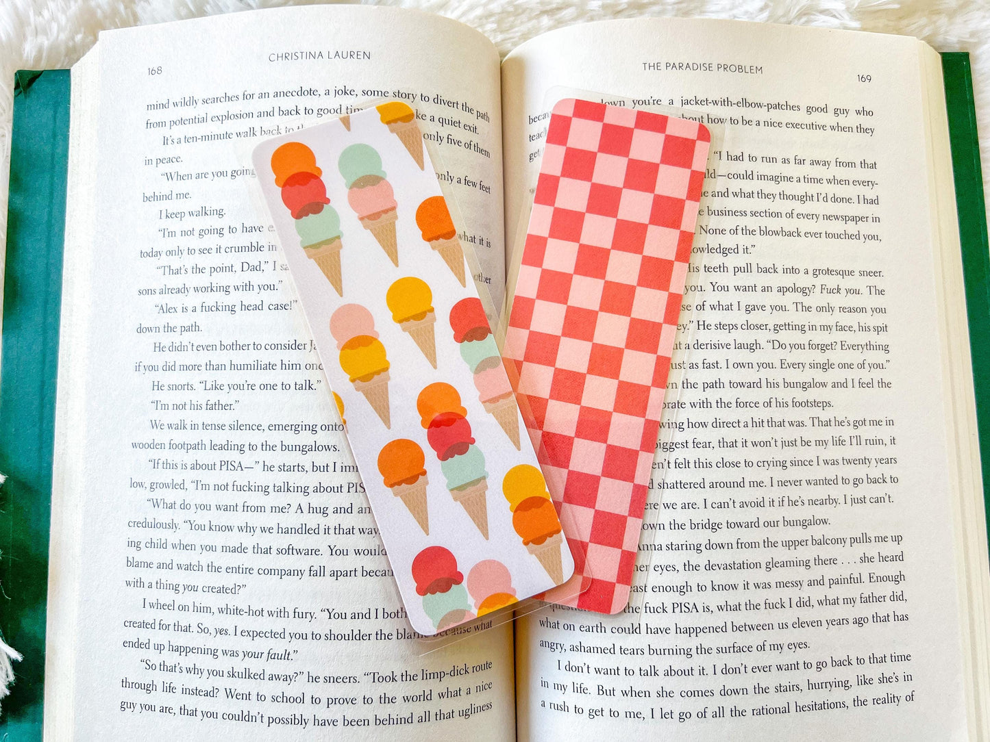 Ice Cream Cones & Popsicles Summer Bookmark Collection | Summer Bookmark | Ice Cream Bookmark | Gift for Reader | Popsicle Bookmark