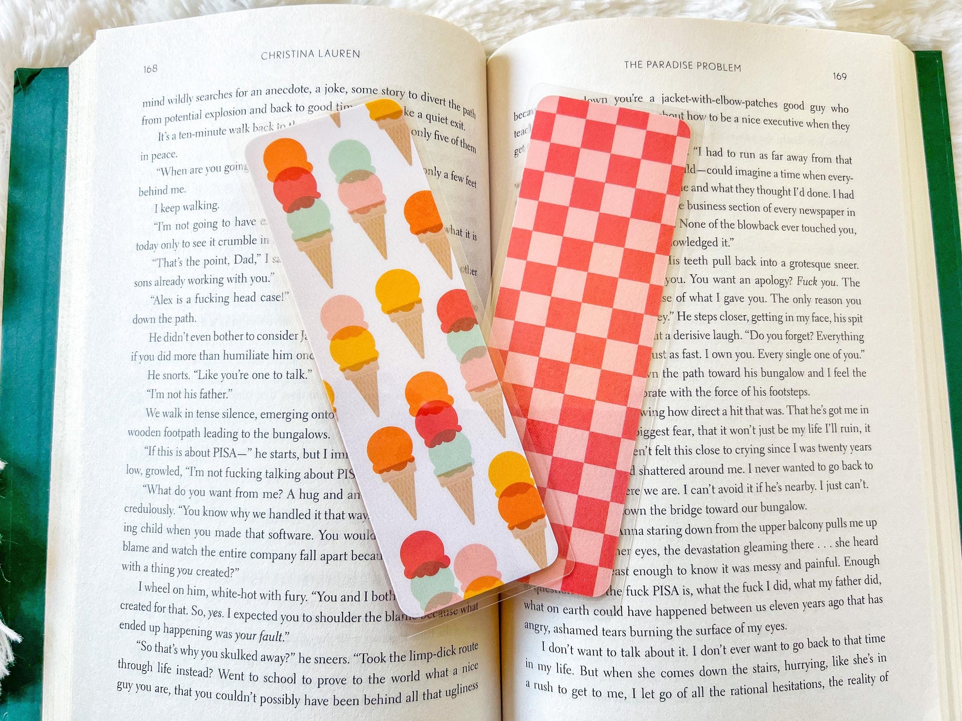 Ice Cream Cones & Popsicles Summer Bookmark Collection | Summer Bookmark | Ice Cream Bookmark | Gift for Reader | Popsicle Bookmark