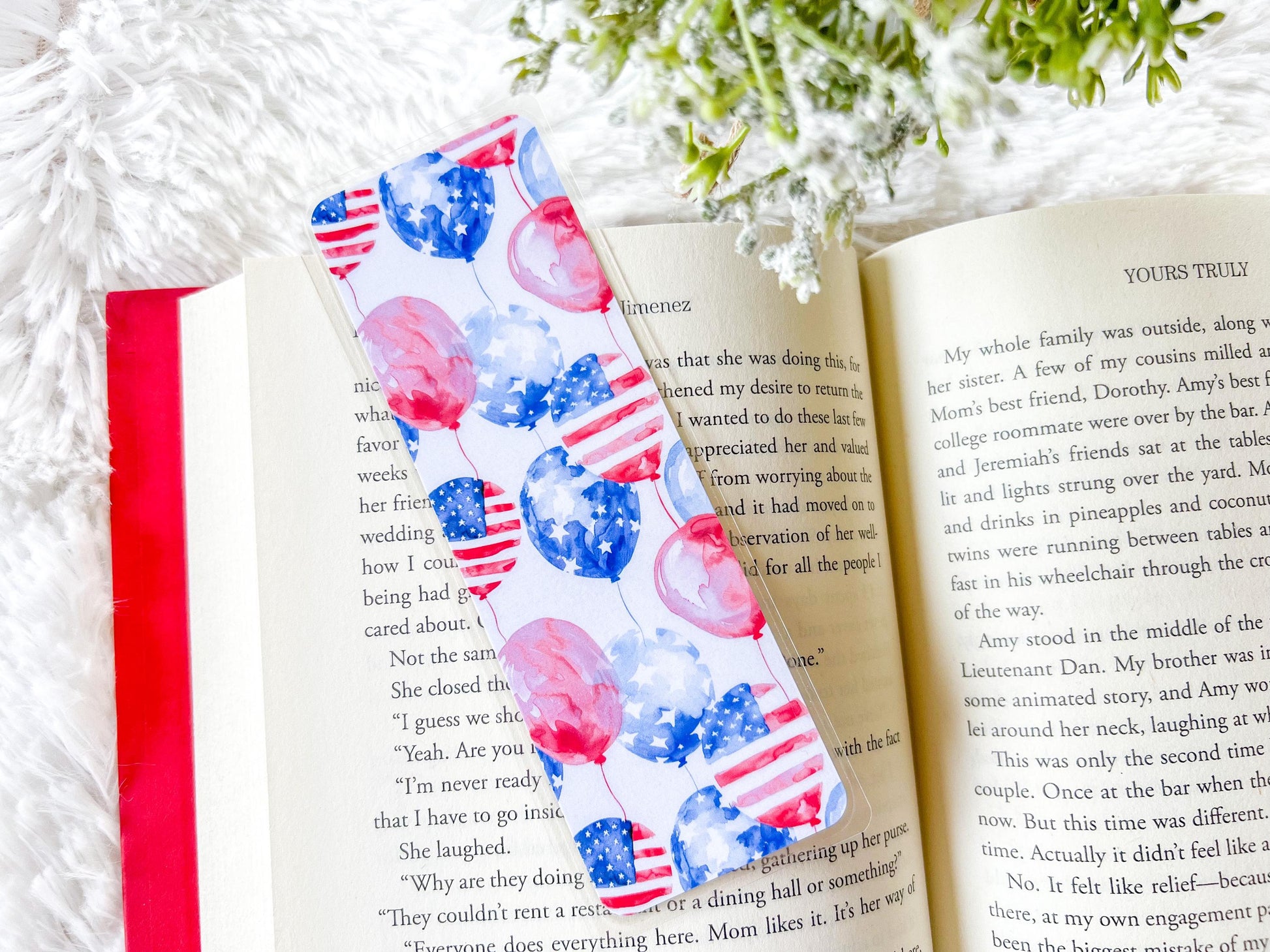 Patriotic Red, White & Blue Bookmark Collection | Bookworm Gift | Gift for Reader | Gift for Book Lover | 4th of July Bookmark