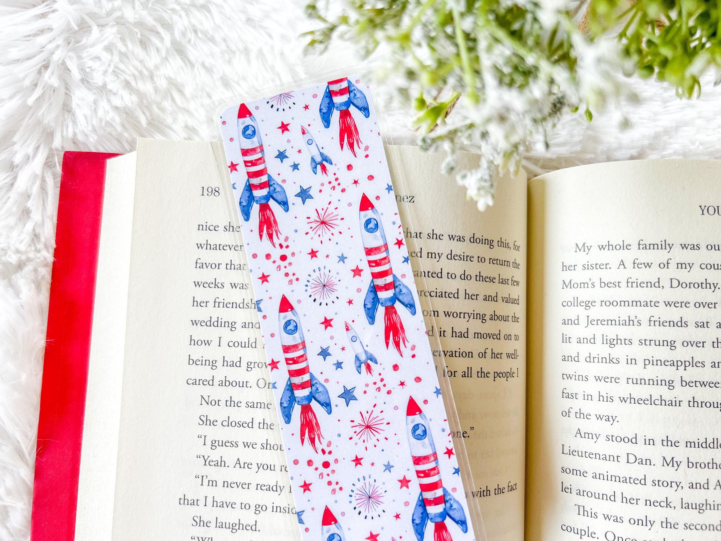 Patriotic Red, White & Blue Bookmark Collection | Bookworm Gift | Gift for Reader | Gift for Book Lover | 4th of July Bookmark