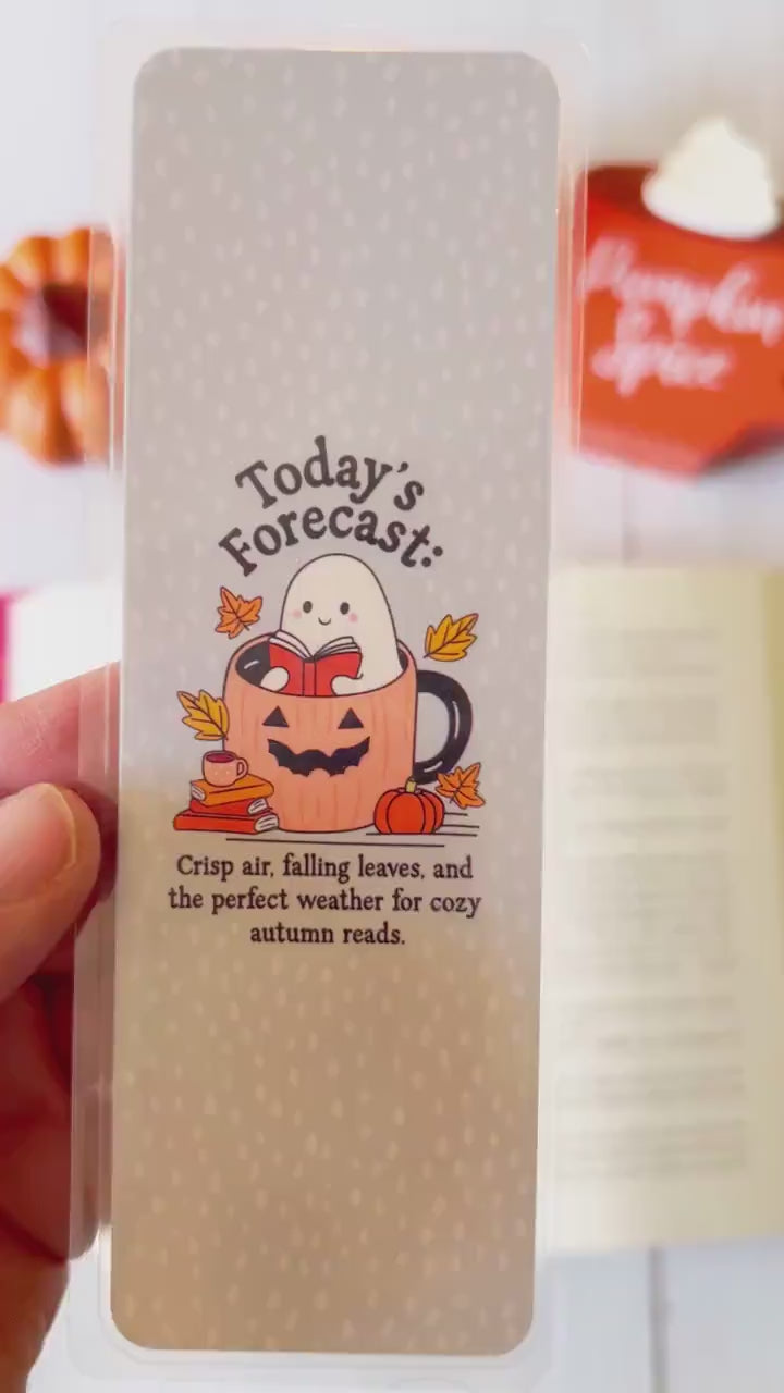 Autumn Reads Fall Bookmark