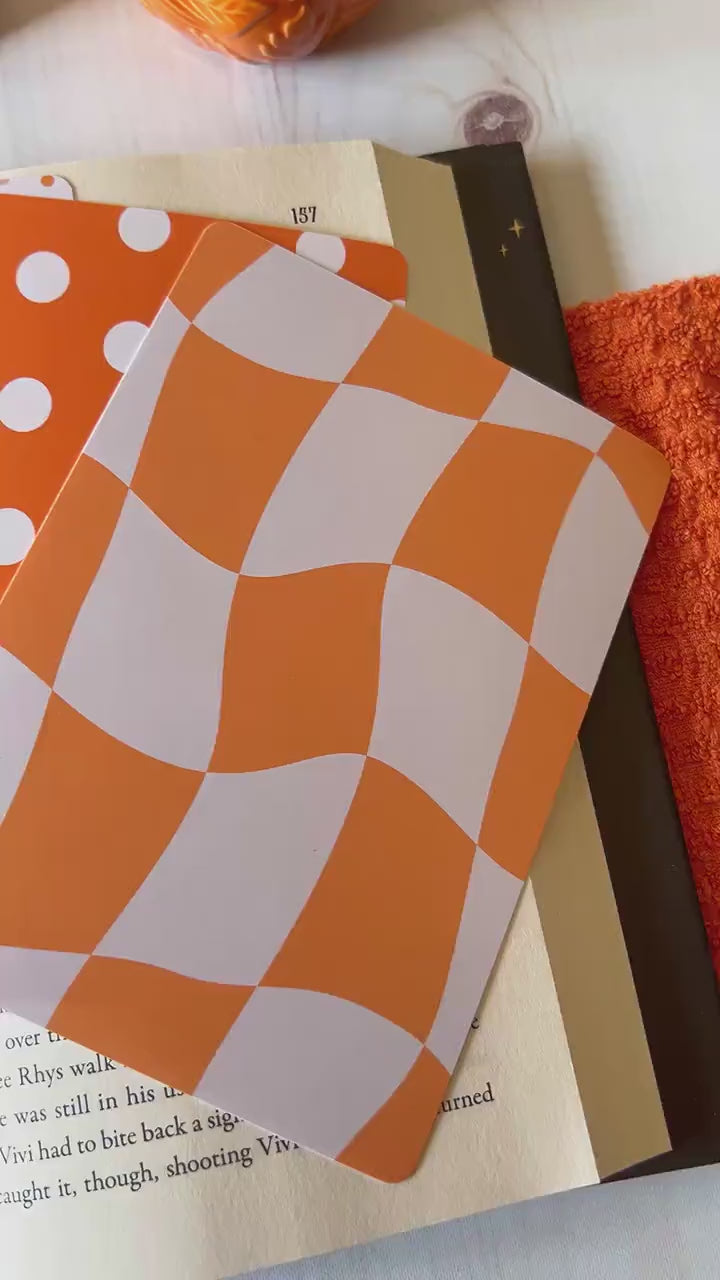 E-Reader Case Insert Halloween Orange