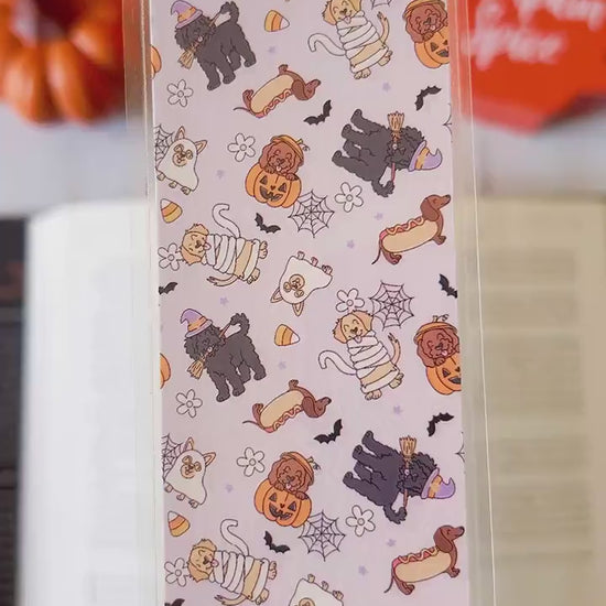 Halloween Dogs Bookmark