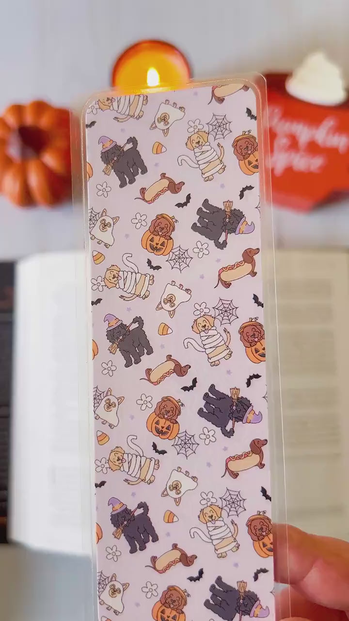 Halloween Dogs Bookmark